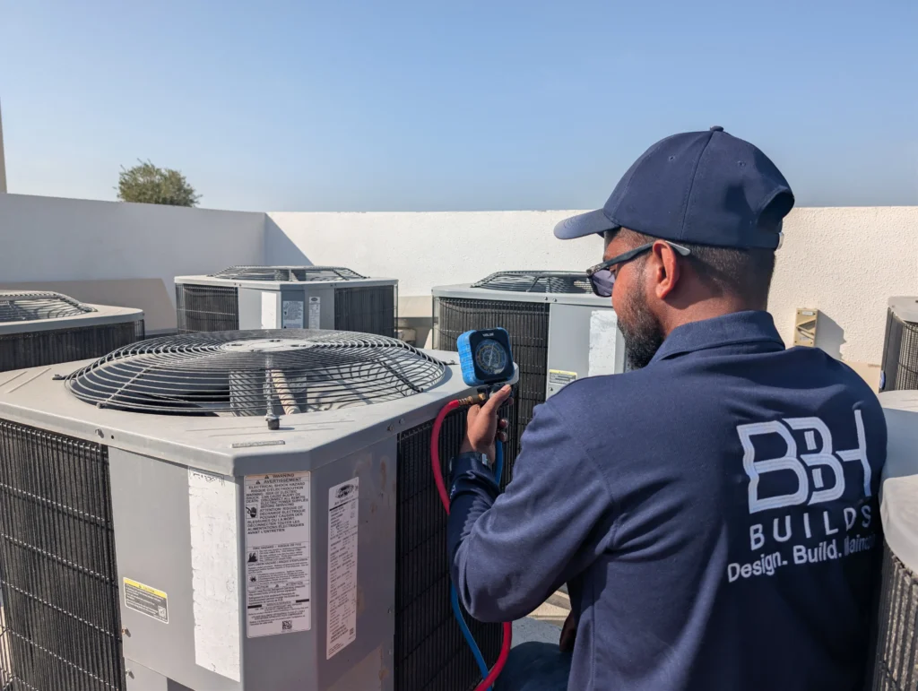 AC servicing & repair in Dubai by BBH Builds technicians