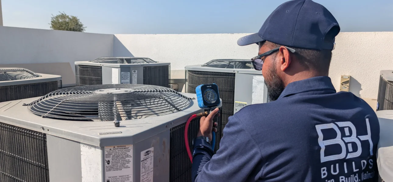 AC servicing & repair in Dubai by BBH Builds technicians